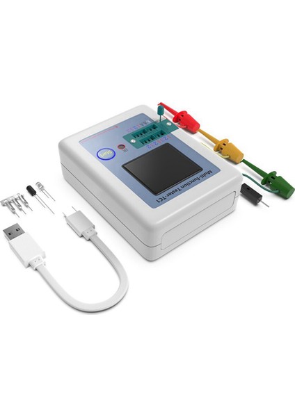 Lcr Tc1 1.8 Inç Tft LCD Ekran Multimetre Transistör Test Cihazı Diyot Triyot Kapasitör Direnç Test Ölçer (Yurt Dışından)