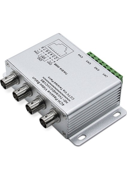 Tvı Cvı Ahd Kameralar Için 2x 4ch Pasif Video Balun Bükümlü Çiftler Üzerinden Cctv Utp Video 4ch Alıcı-Verici Bnc'den Utp RJ45'E (Yurt Dışından) fiyatları