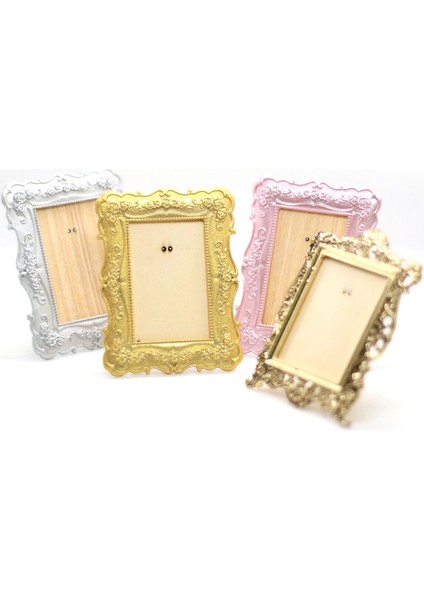 1/12 Minyatür Alaşım Fotoğraf Çerçevesi Aksesuarları Vintage Yağlı Fotoğraf Çerçevesi Boyama Duvar Resmi Duvar Dekorasyonu (Yurt Dışından) fırsatları