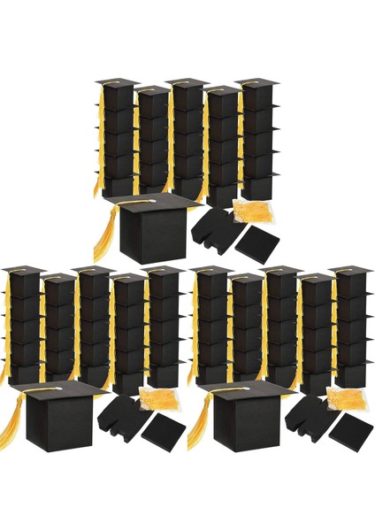 Mezuniyet 150 Adet Mezuniyet Şeker Kutusu Dıy Mezuniyet Kap Kutusu Mezuniyet Hediye Mezuniyet Partisi Iyilik Dekor (Yurt Dışından)