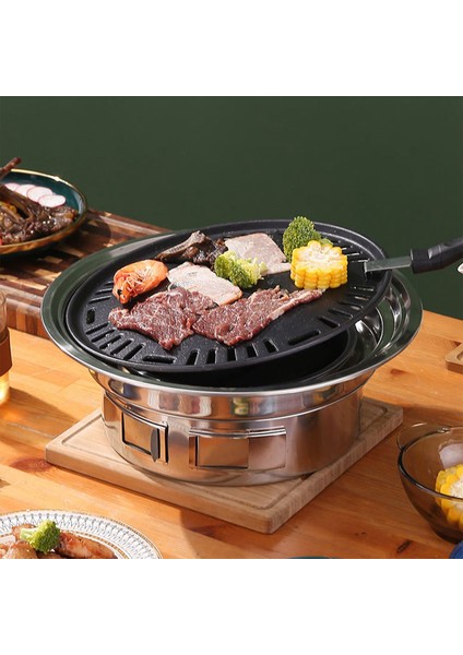 Paslanmaz Çelik Kömür Barbekü Izgara Seti, Yapışmaz Barbekü Izgaralar Açık Barbekü Için Taşınabilir Barbekü Izgara Karbon Soba (Yurt Dışından) modelleri