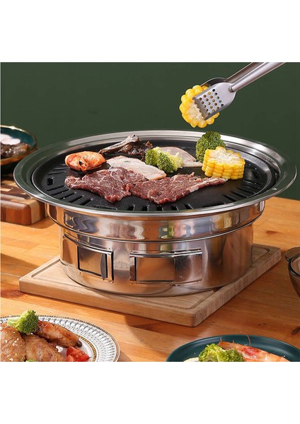 Paslanmaz Çelik Kömür Barbekü Izgara Seti, Yapışmaz Barbekü Izgaralar Açık Barbekü Için Taşınabilir Barbekü Izgara Karbon Soba (Yurt Dışından) fırsatları