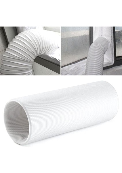 Taşınabilir Saat Yönünün Tersine Egzoz Hortumu Evrensel Boru Klima Egzoz Hortumu Kanalı 5.1 Inç Genişlik Pvc Kanal Hortumu (Yurt Dışından) indirimleri