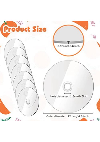 Boyama Için Şeffaf Cd'ler Dekorasyon Için Boş Cd'ler Dıy Estetik Duvar CD Odası Dekor Şeffaf Duvar Cd'leri El Sanatları (50 Adet) (Yurt Dışından)