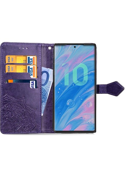 Samsung Not 10 Için Pro Zarif Desen Çevirin Telefon Kılıfı (Yurt Dışından)