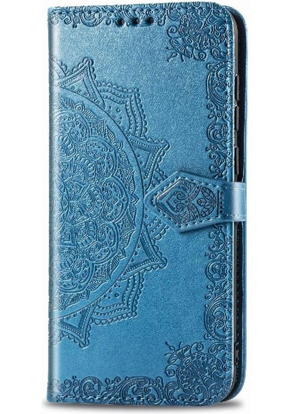 Samsung M10 Zarif Desen Darbeye Çevir Telefon Kılıfı (Yurt Dışından)