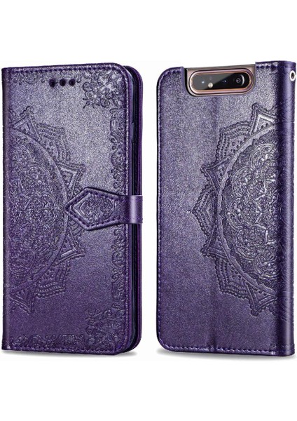 Samsung A80/A90 Zarif Desen Darbeye Için Telefon Kılıfı (Yurt Dışından)