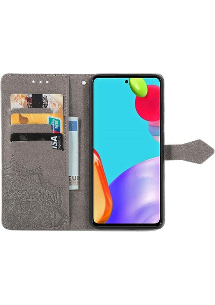 Samsung Case 5g Flip Için Darbeye Deri Desen Telefon Kılıfı (Yurt Dışından)