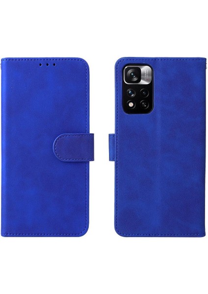 Manyi Mall Xiaomi Poco M4 Pro 5g Kart Ekleme Deri Folio Flip Case Telefon Kılıfı (Yurt Dışından)