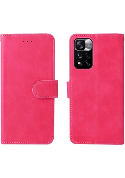Xiaomi Redmi Için NOTE11 5g Deri Folio Flip Case Tam Koruma Telefon Kılıfı (Yurt Dışından)