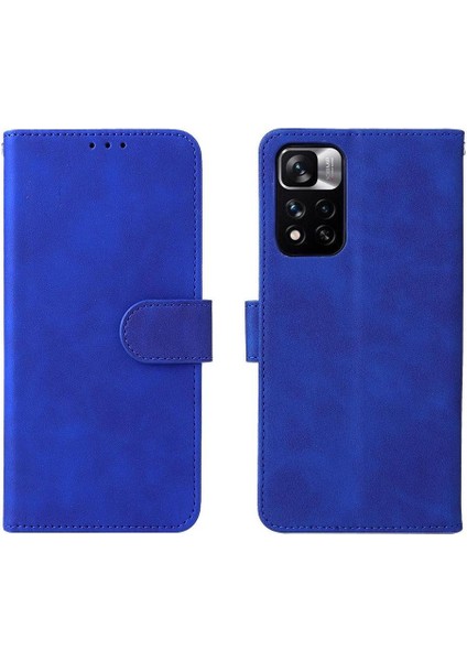 Manyi Mall Xiaomi Redmi Için NOTE11 5g Deri Folio Flip Case Tam Koruma Telefon Kılıfı (Yurt Dışından)