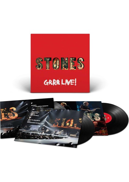 Rolling Stones - Grrr Live! (Live At Newark 2012) (3LP) - Plak