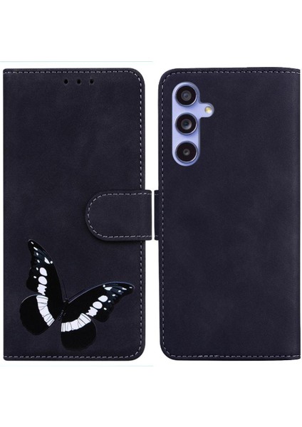 Samsung Galaxy S23 Fe 5g Cüzdan Kelebek Renk Baskılı Flip Kart Telefon Kılıfı (Yurt Dışından)
