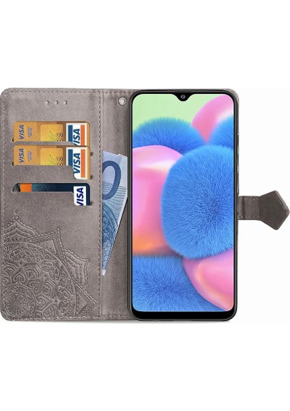 Samsung A30S Zarif Desen Darbeye Vaka Telefon Kılıfı (Yurt Dışından)