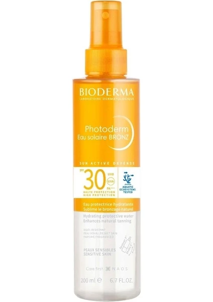 Photoderm Bronz Sun Protective Water SPF30 200 ml