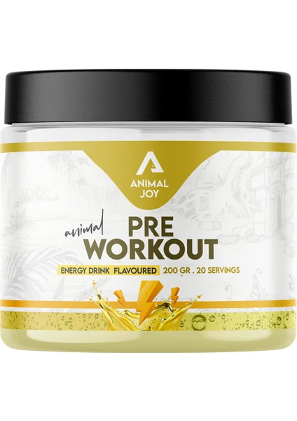 Animal Joy Animal Pre Workout Enerji Içeceği Aromalı 200GR