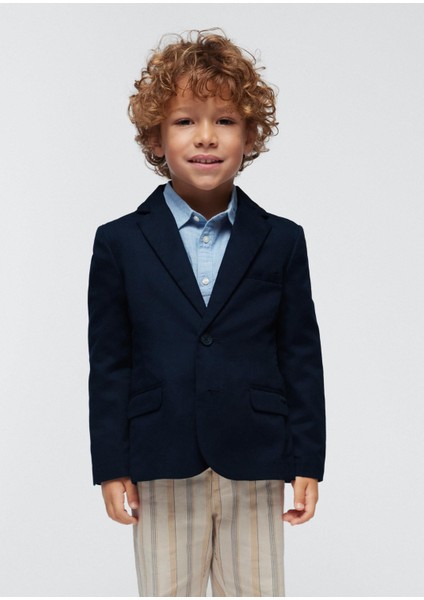 Erkek Çocuk Astarsız Keten Ceket indirimleri