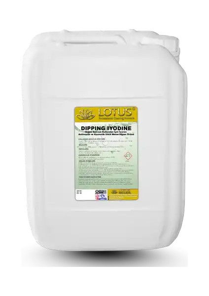 Lotus Dipping Iyodine - 2500 Ppm 20 Lt