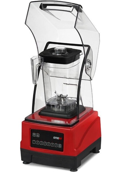 Sessiz Bar Blender 2 Litre Dijital Kapak Sensörsüz Kırmızı fiyatları
