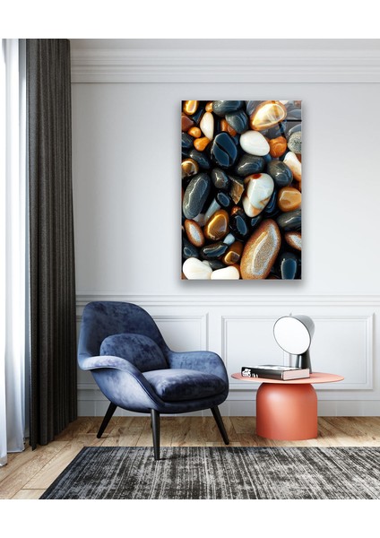 Deniz Taşları Temperli Cam Tablo modelleri