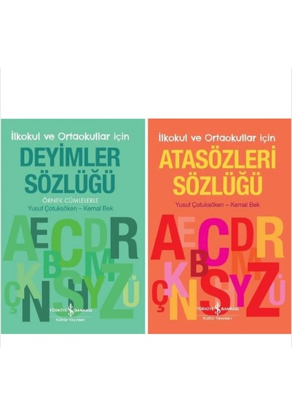 Ilkokul ve Ortaokullar Için Atasözleri ve Deyimler Sözlüğü Örnek Cümlelerle / 2 Kitap