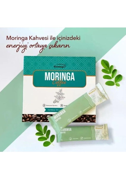 Moringa'lı Mutluluk Veren Enerji Kahvesi 18GR x 20 Adet