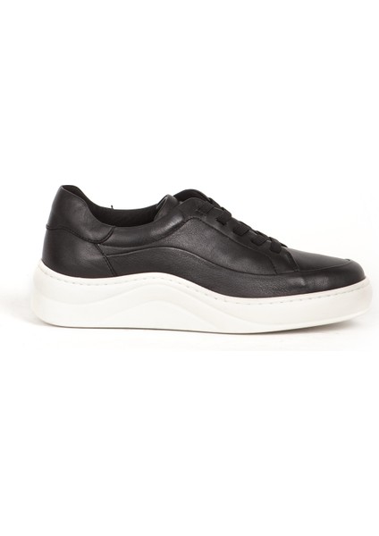 216677 Gerçek Deri Kadın Spor Ayakkabı