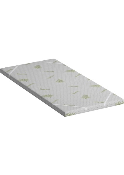 Yatak Pedi, Kuş Tüy Süngerli, Full Ortopedik Aloevera Yatak Pedi, 90X200 cm fiyatları