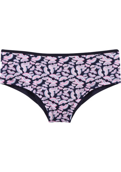 Kadın Külot Şort 7 Li Paket Likralı Mıxcolor modelleri