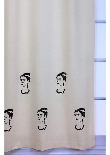 Tokat Taş Baskılı %100 Pamuklu Sade Düz Keten + Tahta Baskı Güneşlik Buldan - Bodrum Perdesi fiyatları