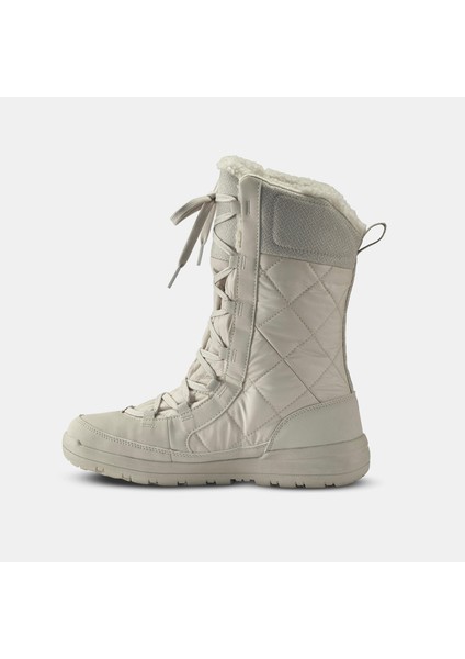 Quechua Kadın Su Geçirmez Outdoor Kar Botu - Bej - SH500 High modelleri