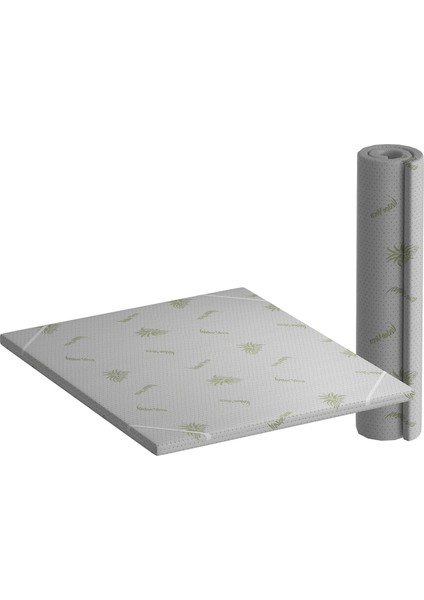Yatak Pedi, Kuş Tüy Süngerli, Full Ortopedik Aloevera Yatak Pedi, 130X190 cm indirimleri