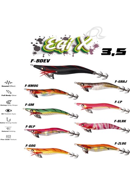 Egix 3.5 20GR Kalamar Zokası