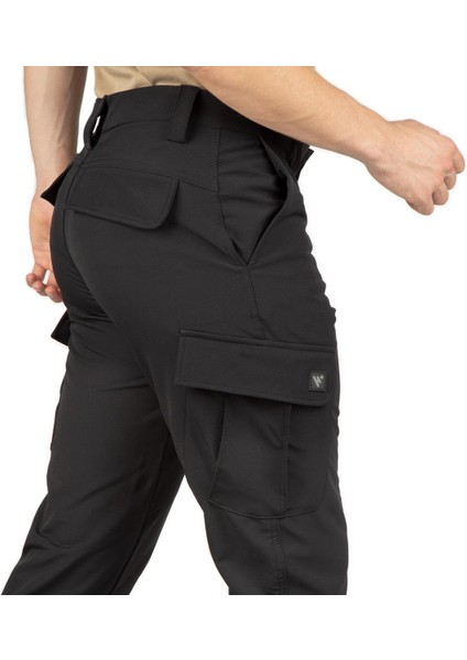Hovergym Taktikal Trekking Pantolon Siyah