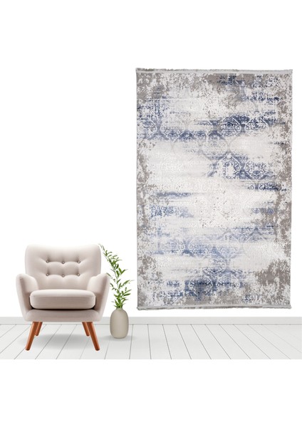 Star B657C Gri Mavi Modern Salon Halısı fiyatları