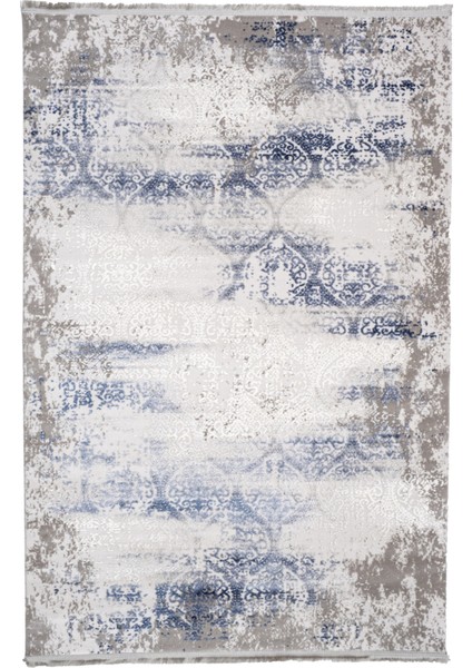 Star B657C Gri Mavi Modern Salon Halısı modelleri