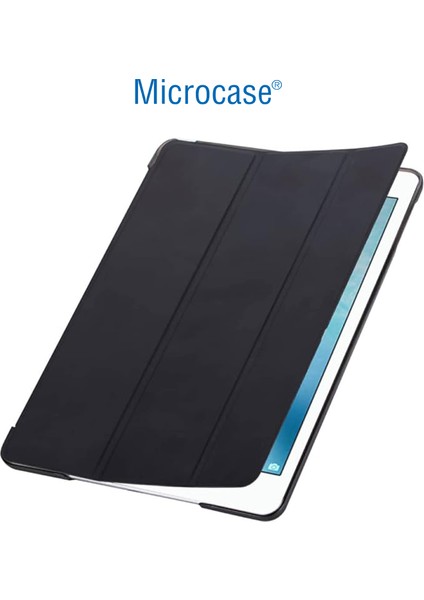 iPad 2022 10.9 Uyumlu Smart Cover Serisi Standlı Deri KILIF-AL4131 Siyah