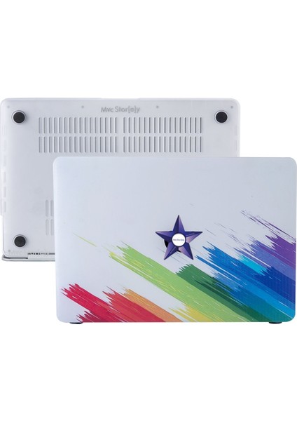 Macbook Air Kılıf 13 inç Paint03 (Eski USB'li Model 2010-2017) A1369 A1466 ile Uyumlu