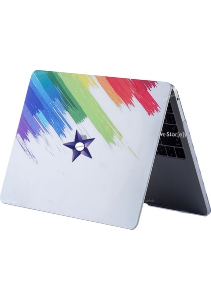 Macbook Air Kılıf 13 inç Paint03 (Eski USB'li Model 2010-2017) A1369 A1466 ile Uyumlu