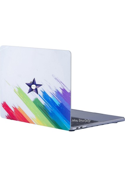 Macbook Air Kılıf 13 inç Paint03 (Eski USB'li Model 2010-2017) A1369 A1466 ile Uyumlu