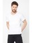 Erkek Çok Renkli T- Shirt Regular Fit Rahat Kesim V Yaka 4'lü Basic Tişört Paketi 5