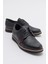 Erkek Dikişli Ayakkabı Siyah Siyah 1