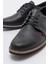 Erkek Dikişli Ayakkabı Siyah Siyah 3