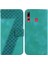 Huawei Y9 Başbakan 2019 Pu Deri Kabartmalı Desen Kart Yuvası Cüzdan Kılıf (Yurt Dışından) 1