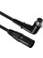 Silhouette Xlr Kablo Müzikal Mikrofon Ses Kablosu Fişi Sağ Açı Xlr Dişi - Erkek Kablo 6 Feet (Yurt Dışından) 3