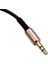 Silhouette 3.5mm Jack Dirsek Erkek - Erkek Stereo Kulaklık Araç Aux Ses Uzatma Kablosu (Siyah) (Yurt Dışından) 3