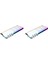 Silhouette 2x Bilgisayar Ddr4 Ddr5 5 V Argb Sync Bellek Radyatör Pc Rgb Renkli Ram Soğutucu Soğutucu Soğutma Shim Zırh Gümüş Beyaz (Yurt Dışından) 1