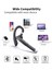 Silhouette Ofis/sürüş Için Kablosuz Bluetooth Kulaklık Eller Serbest Tek Kulak Kulaklık Gürültü Önleyici Mikrofon (Yurt Dışından) 2