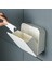 Silhouette Traceless Duvara Asılı Mühürlü Toz Geçirmez Banyo Saklama Kutusu Pamuklu Çubukla Çöp Torbası Kağıt Havlu Saklama Kutusu (Yurt Dışından) 4