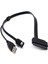 Silhouette 25 Inç Sabit Disk Sürücüsü Sata 22PIN - Esata Verileri Için Optimize Edilmiş USB Güçlendirilmiş Kablo Adaptörü Uasp Sata Iııec-Sshd Desteği (Yurt Dışından) 4